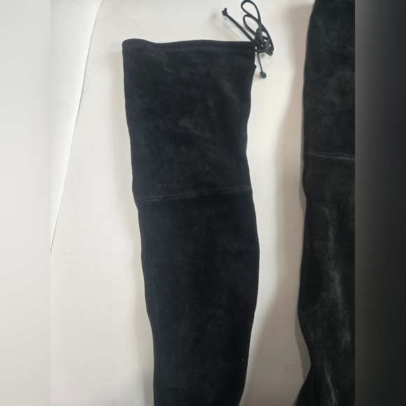 Stuart Weitzman Lowland Over Knee Suede Boots - Picture 8 of 16